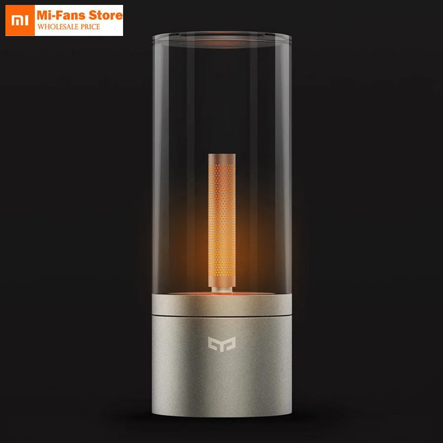 Xiaomi Mijia Yeelight Смарт свеча свет Крытый ночник прикроватная лампа дистанционное