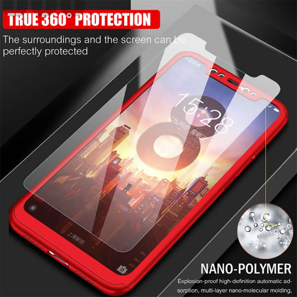 KINBOM для Xiaomi 8 SE 6 6X360 Полный чехол телефона ультра тонкий защитный 5 5X 5Splus Max Mix 2 со