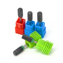 Сверло для ногтей вращающийся Бур резцы для фрезы для маникюра Инструменты для педикюра электрические аксессуары для ногтей керамические шлифовальные головки