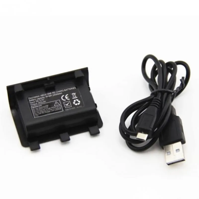 2400 мАч Ni-MH аккумулятор USB зарядное устройство кабель для xbox ONE беспроводной контроллер