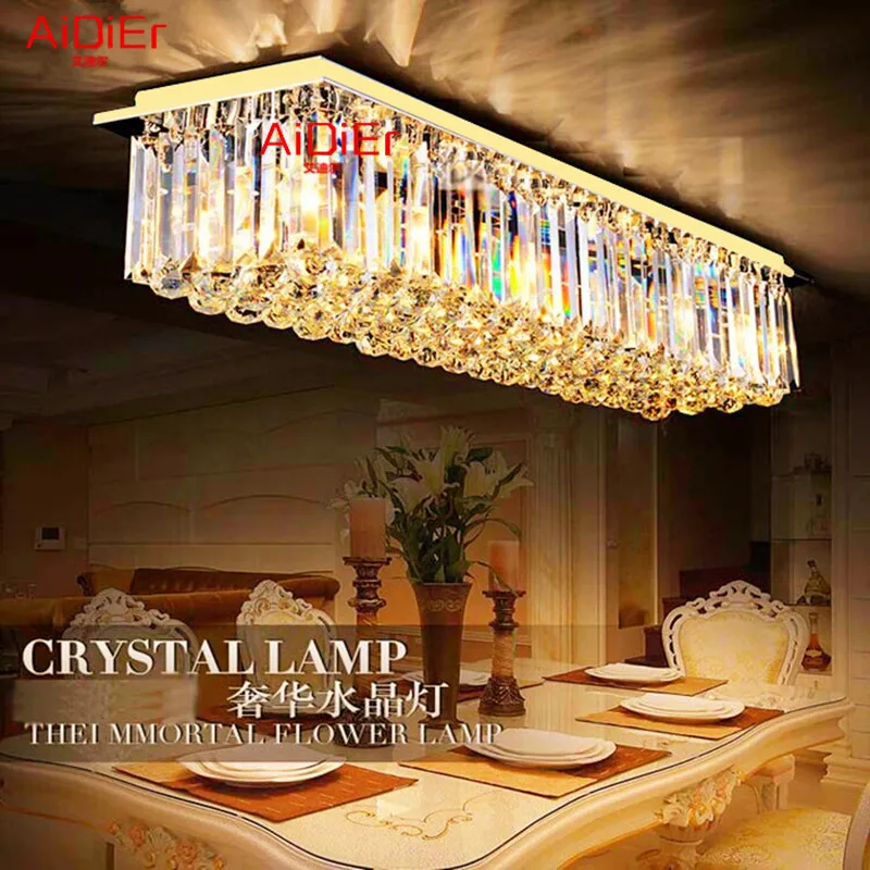 Mega Deal Rectangular Modern Luxury Living Room Ceiling Lamp