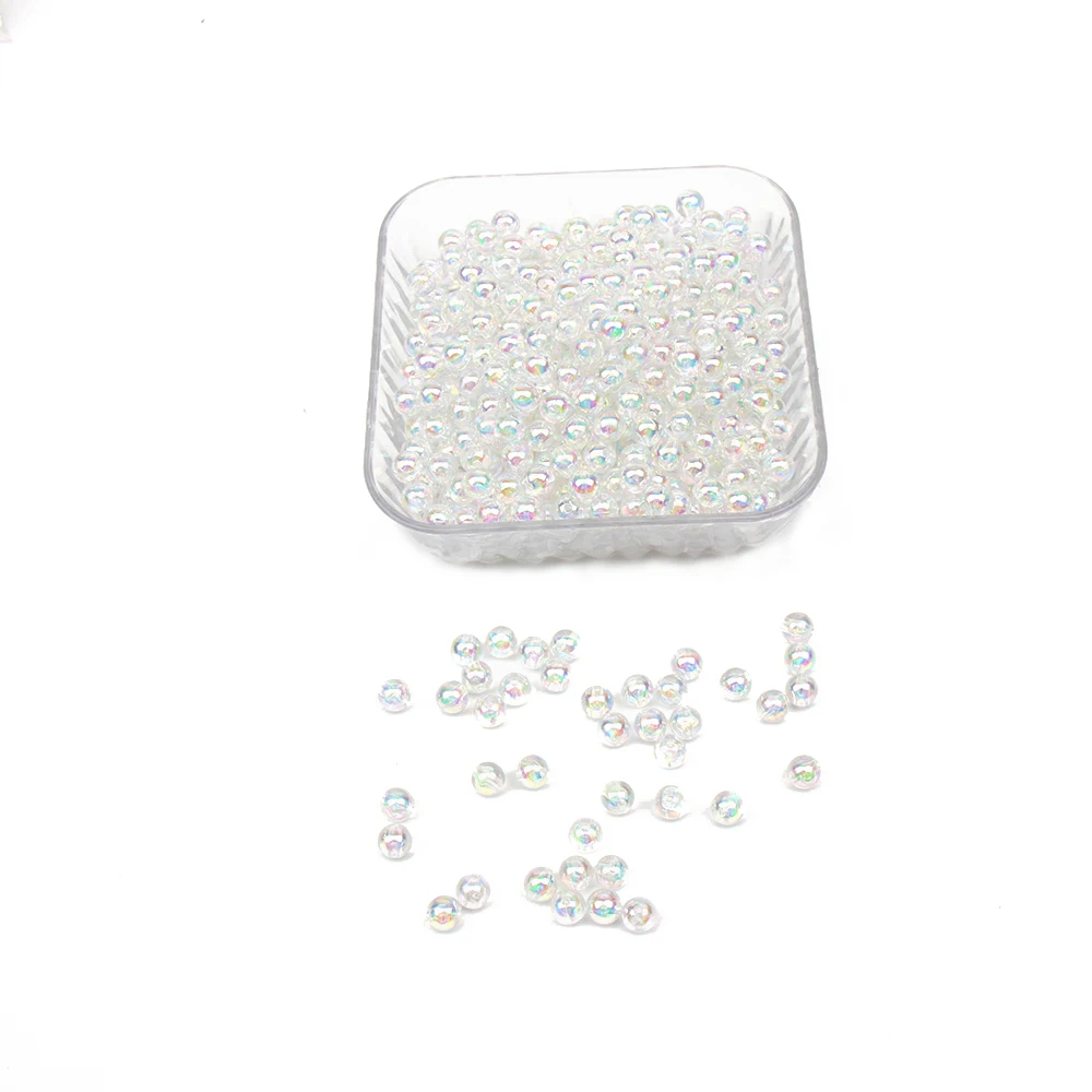 JOJO банты 100 шт прозрачные белые жемчужные бусины для одежды Швейные материалы для ручной работы ремесла принадлежности, домашний декор