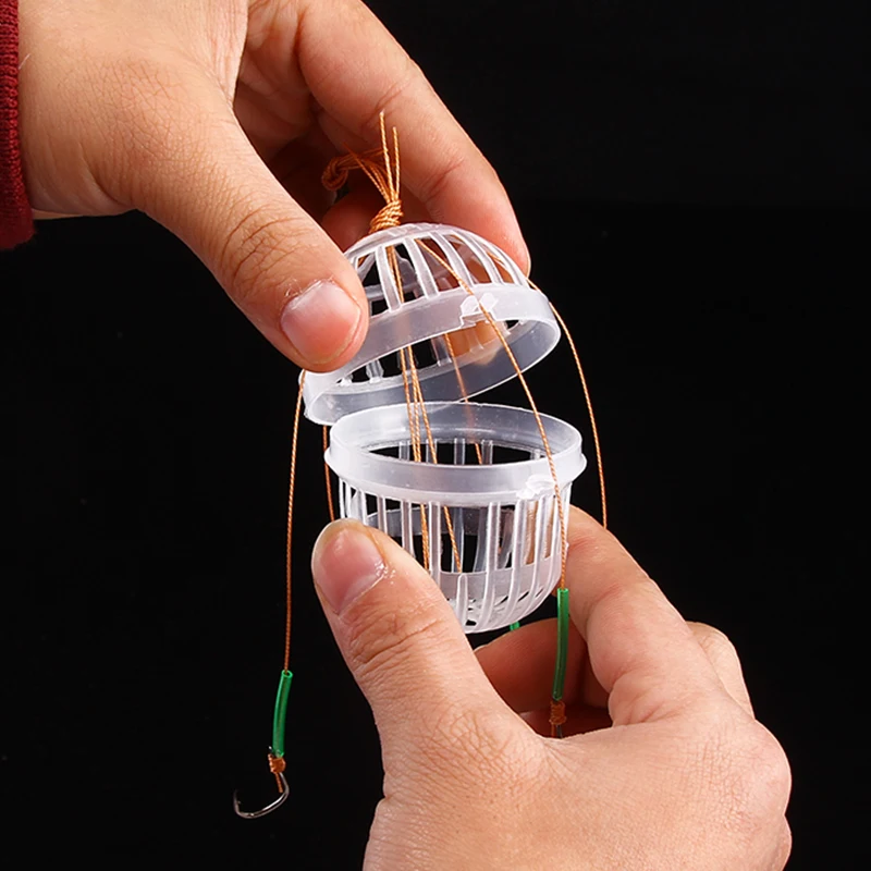 HAODIAOZHE Explosion Fishing Hooks Spherical Sea Box Monsters with Six Strong Carbon Steel Fishing Feeder Jig Accessories YU456 HAODIAOZHE Explosion Fishing Hooks Spherical Sea Box Monsters with Six Strong Carbon Steel Fishing Feeder Jig Accessories YU456