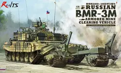 RealTS Мэн модель 1/35 SS-011 русский BMR-3M бронированный шахты очистки автомобиля