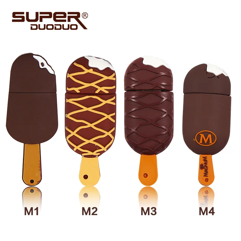 

ice cream USB flash drive 4 styles Pen Drive 16gb tiny usb key U Disk memory stick 32gb as girl gift pendrive tiny mini usb 2.0