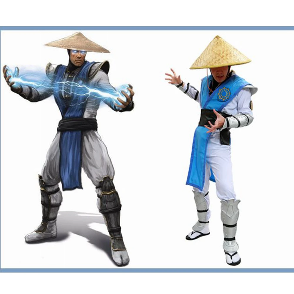 Raiden Mortal Kombat Costume All in one Photos.