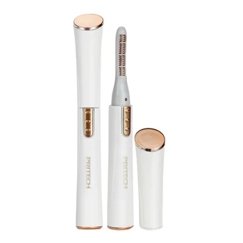 

Portable Electric Heated Makeup Eyelash Curler Long Lasting Natural Eye lashes Curling Auto Heating Beauty Tools