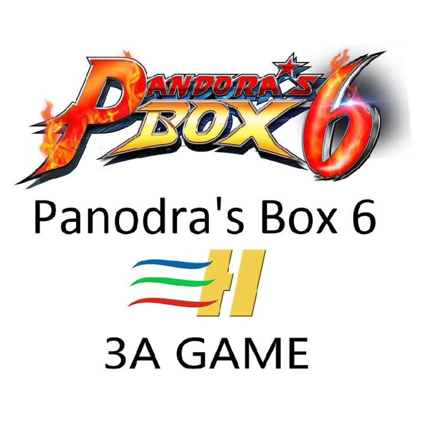 Pandora's box 6 HD 1300 in 1 Jamma Multi Arcade Board support CGA / VGA / HDMI Pandora 4 HD for Video