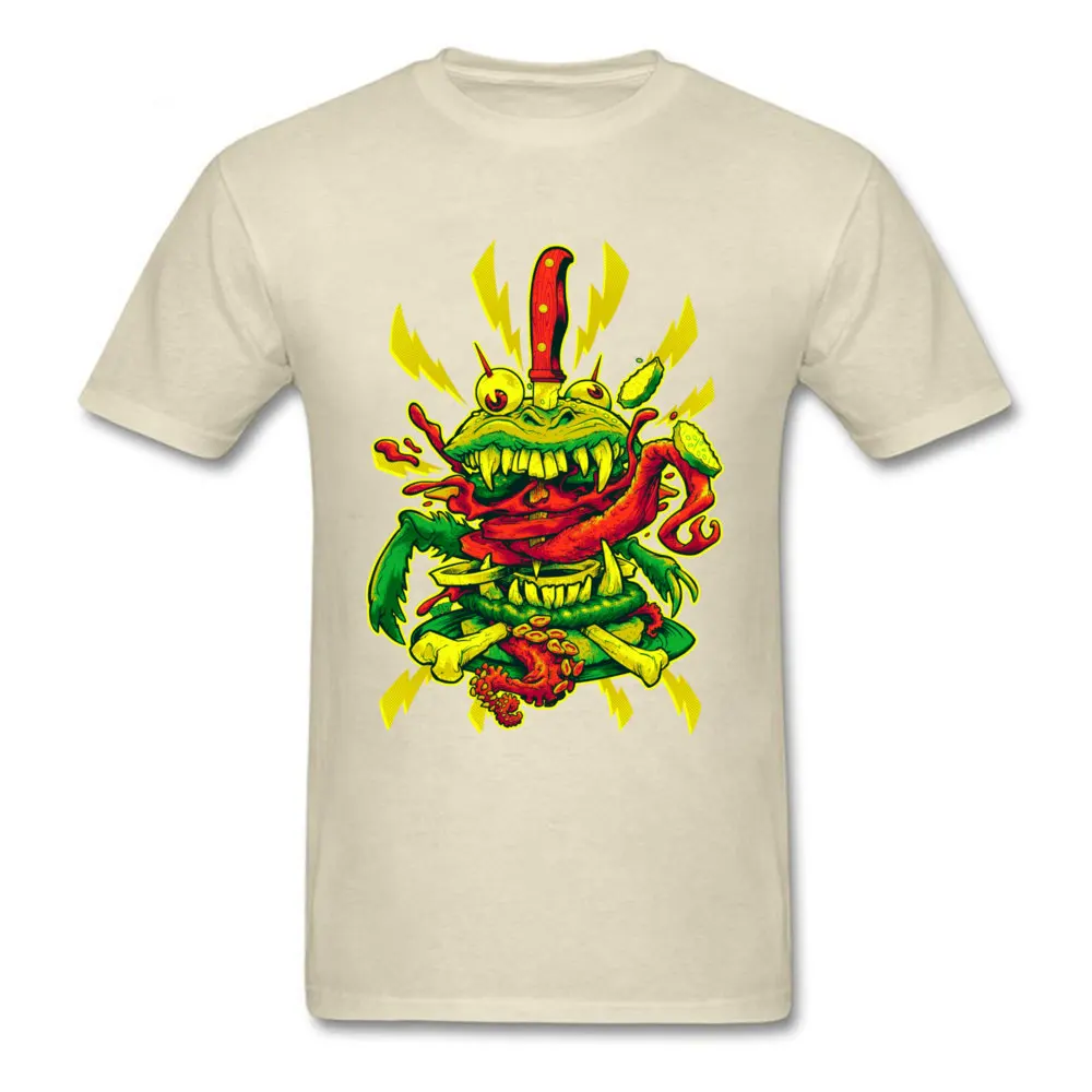 T Shirt BEASTBURGER Sweatshirts Mother Day Company 3D Printed Short Sleeve 100% Cotton Crewneck Men Top T-shirts 3D Printed BEASTBURGER beige