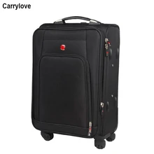 CARRYLOVE 2" 24" 28 дюймов мягкий чемодан водонепроницаемый Дорожная сумка для путешествий