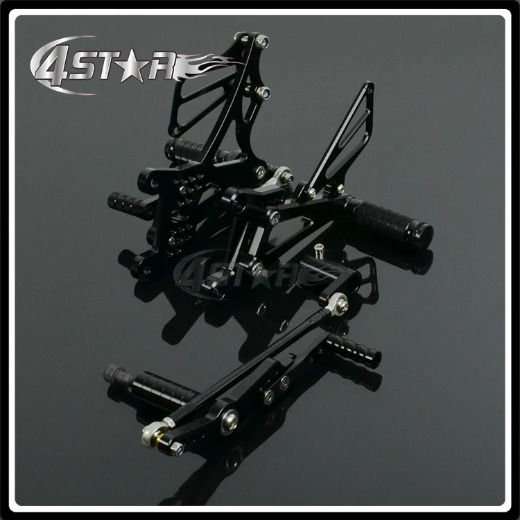

Motorcycle CNC Adjustable Foot Pegs Pedals Rests For YAMAHA YZF-R1 R1 2007-2008 2007 2008 07 08