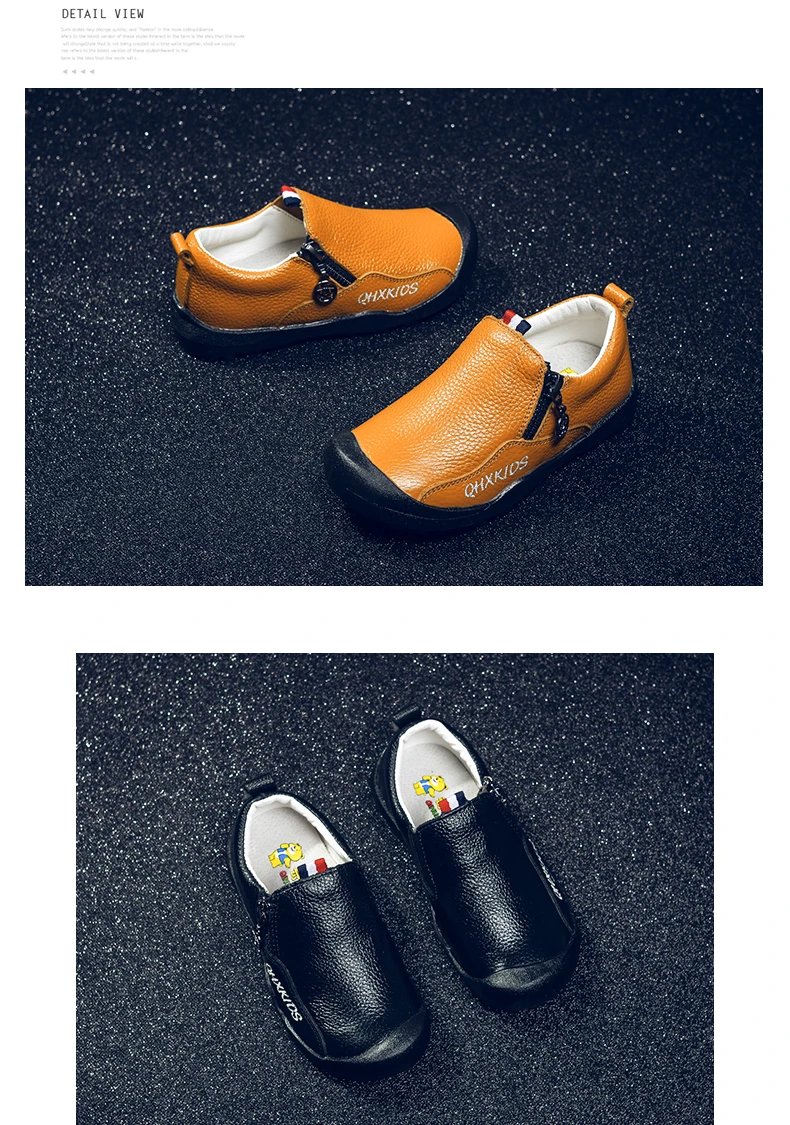Г. Новая обувь для мальчиков детская кожаная обувь модная высококачественная повседневная обувь из натуральной кожи для малышей и детей, европейские размеры 24-37