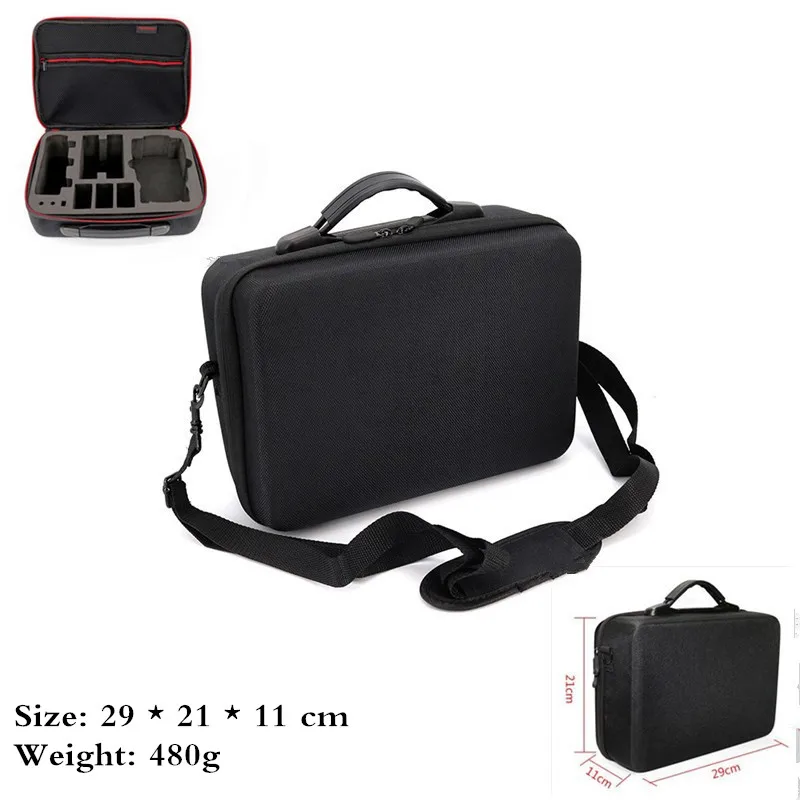 For DJI Mavic Drones Handbag Carry case EVA Hard shellPortable Spark box for DJI Drone and Accessories(4 Batteries) Storage Bags