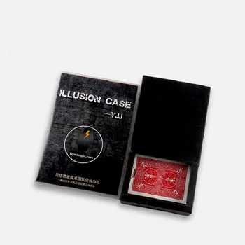 

Free shipping Illusion case gimmick and instruction magic case magic tricks