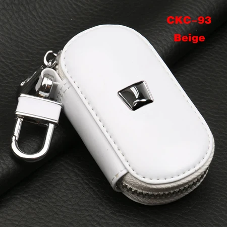 Защитные чехлы для сидений, сшитые специально для Chery E3 E5 Tiggo 3 3Xe чехлы для айфонов 5 5X7 8 Arrizo EX GX усилительный насос 3 5 5e 7 7e M7 ситуация 2 A3 A5 eQ1 QQ Qiyun верхний слой кожаный чехол для автомобильных ключей, чехол Крышка - Название цвета: CKC-93 beige