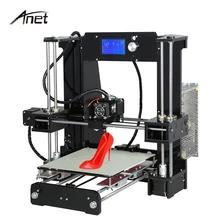 Анет большой Размеры A6 arcylic 3D принтер 220*220*250 мм трехмерная RepRap Prusa i3 DIY 3D принтера Комплект с нить SD Card