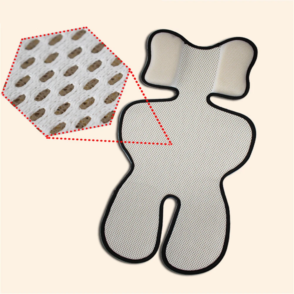 Универсальный Дышащий вискозный мат для переноски подушка для детской коляски Детская столовая подушка