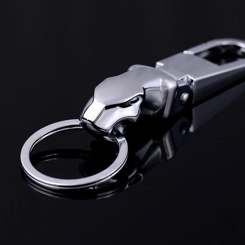 Cabeza de leopardo llavero Pantera coche titular creativo sleutelhanger pantalones hebilla Cabeza de leopardo llavero Pantera coche titular creativo sleutelhanger pantalones hebilla