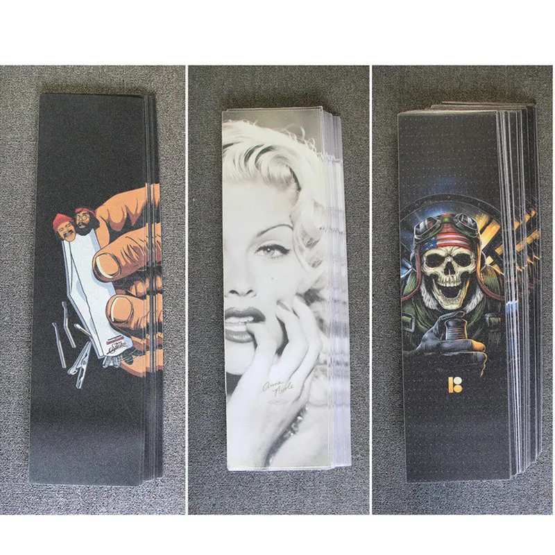 المهنية لوح التزلج Griptape مضاد للانزلاق لوح تزلُّج الصنفرة 84*23 سنتيمتر الأسماك مجلس لوحة تزلج كبيرة شريط لحام الخام