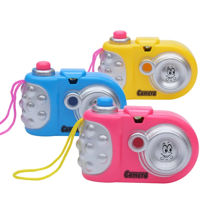 Мини ребенок мультфильм обучающая камера игрушка-проектор обучающая ...