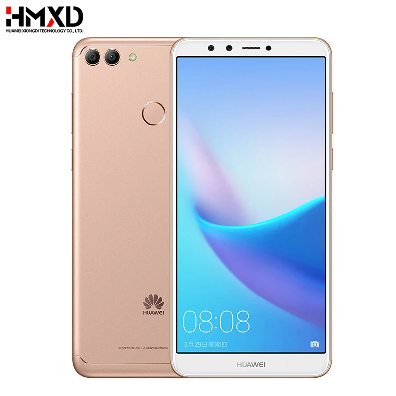 Huawei Y9 2018 Enjoy 8 Plus 4 ГБ 64 5 93 дюймов 2160*1080 P четыре ядра камеры 4000 мА/ч отпечаток пальца