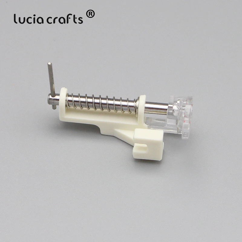 

Lucia crafts 1 piece 2*5.2cm Sewing Machine Presser Foot Quilting Embroidery Darning Foot Sewing Machine Parts Accessory 089108