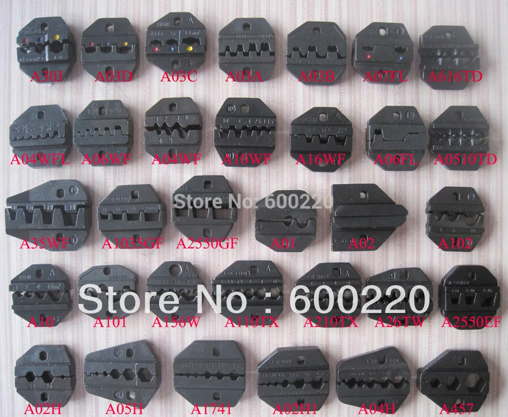 Die Sets for AM-10 Pneumatic Crimping Tools and EM-6B1/2 Electrical | Инструменты