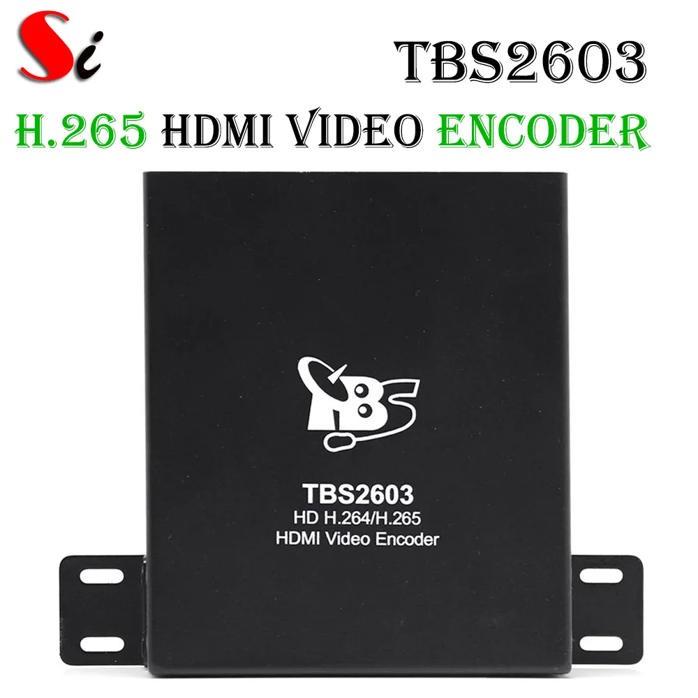 

Original TBS 2603 H.264/ H.265 HD HDMI Encoder Professional HD video coding for IPTV