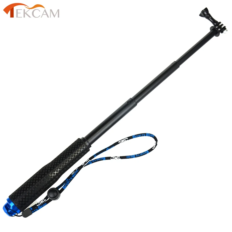 

Tekcam for sjcam m10 accessories Waterproof Selfie Stick Monopod for SJ4000 SJ5000 M10 M20 sj6 legend for Eken H9r H9 H8 H8