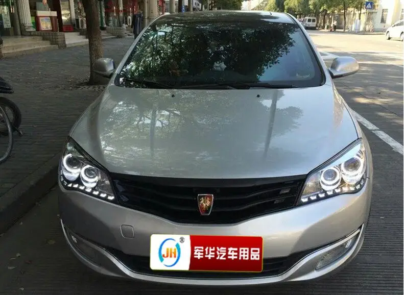 Автомобиль модифицирован ксеноновые фары для Roewe 350 Фары для автомобиля сборки автомобиля укладки Ангел объектива hid 2 шт