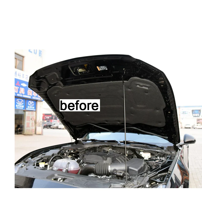 Для Ford Mustang Refit крышка капота гидравлический шток стойки баров пружинный амортизатор Поддержка кронштейн автомобильные аксессуары