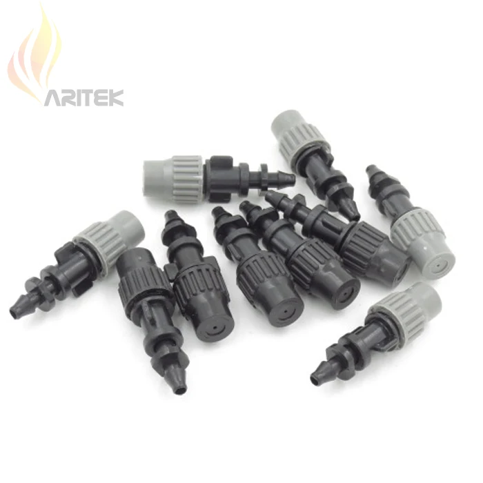 

Adjustable Atomizer 4/7mm Hose Barb + Nozzle Sprinkler System Part Cooling Water Nozzle #A00279