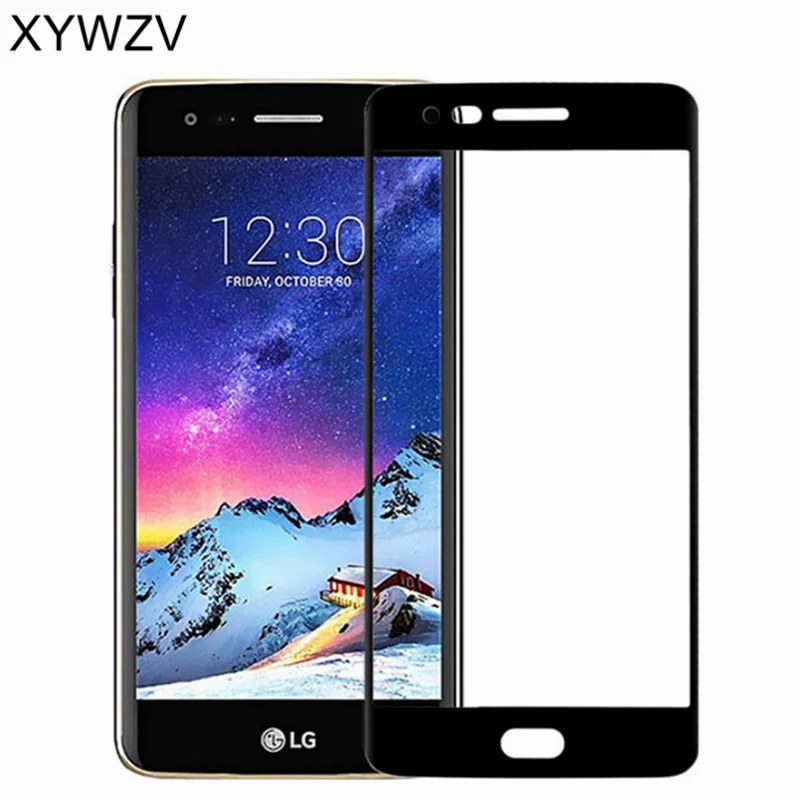 1 шт. Экран протектор для LG K4 2017 закаленное Стекло полный охват Защитная пленка k4