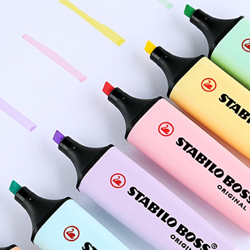 Германия STABILO BOSS светильник лый цвет высокая цветная маркировка учетная запись