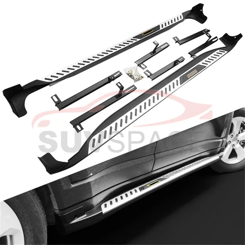 High quality aluminium side step running board Nerf bar FIT for Jeep All New Compass 2017-2020 | Автомобили и мотоциклы