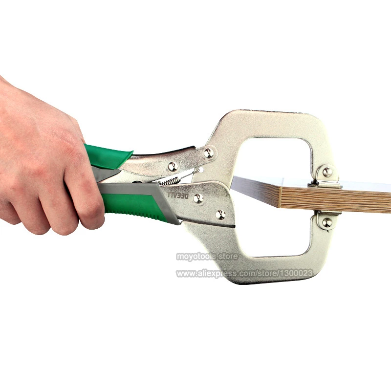 11" C Clamp Locking Pliers Woodwork Clamping Holding Tool For Dowelling