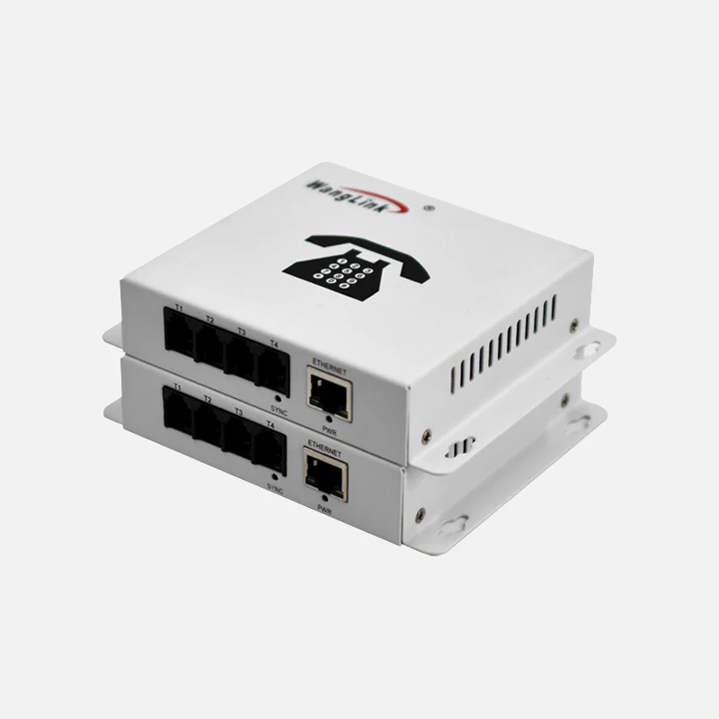 Wanglink 4ch RJ11 FC/ST оптический порт + 1*100M ethernet телефонный трансивер 1
