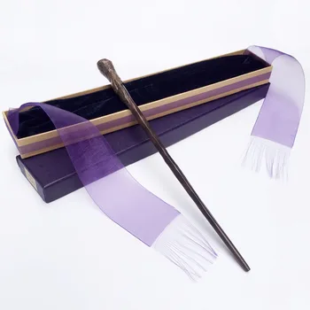 

New Arrive Metal/Iron Core Ron Magic Wand/ Harry Magical Wand/ Elegant Ribbon Gift Box Packing