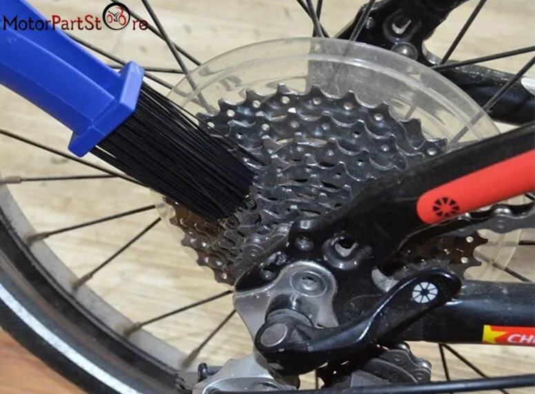 New Cycling Motorcycle Bicycle Chain Clean Brush Gear Grunge Brush