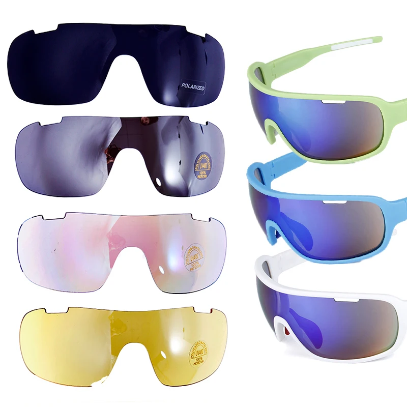 Велосипедные очки солнцезащитные очки для menPolarized Велоспорт очки UV400 велосипед спортивный для езды на открытом воздухе, для езды на велосипеде, солнцезащитные очки, 5 линз, защита для глаз
