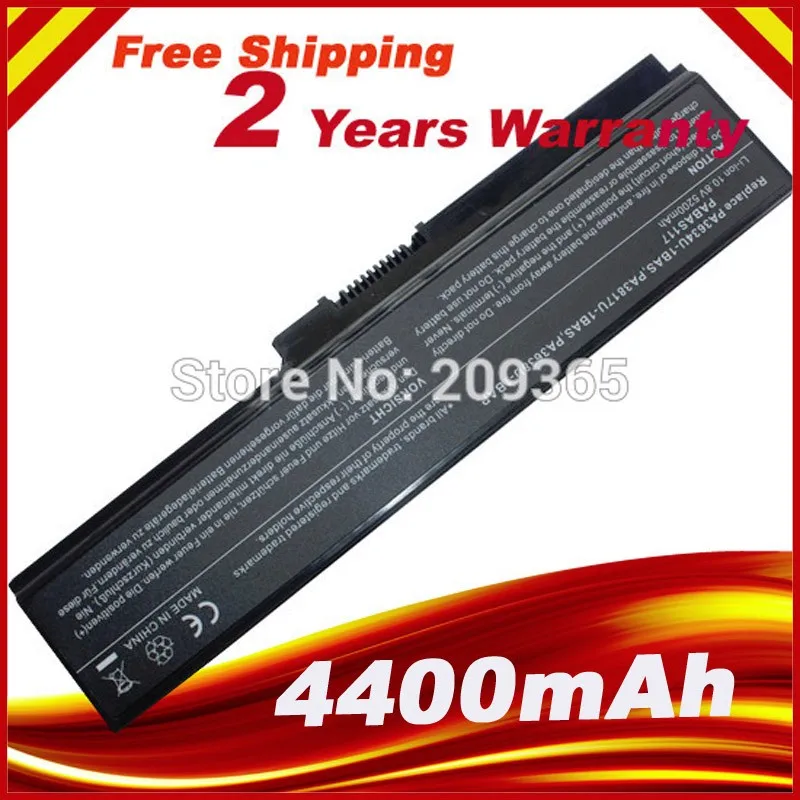 

pa3817u 1brs Laptop Battery for TOSHIBA Satellite L650 L650D L655 L655D L670 L670D L675D L730 L770 PA3817U-1BRS Free shipping