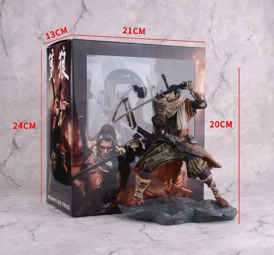 Game SEKIRO: Shadows Die Twice Character Wolf Action Figure Model Toys | Игрушки и хобби