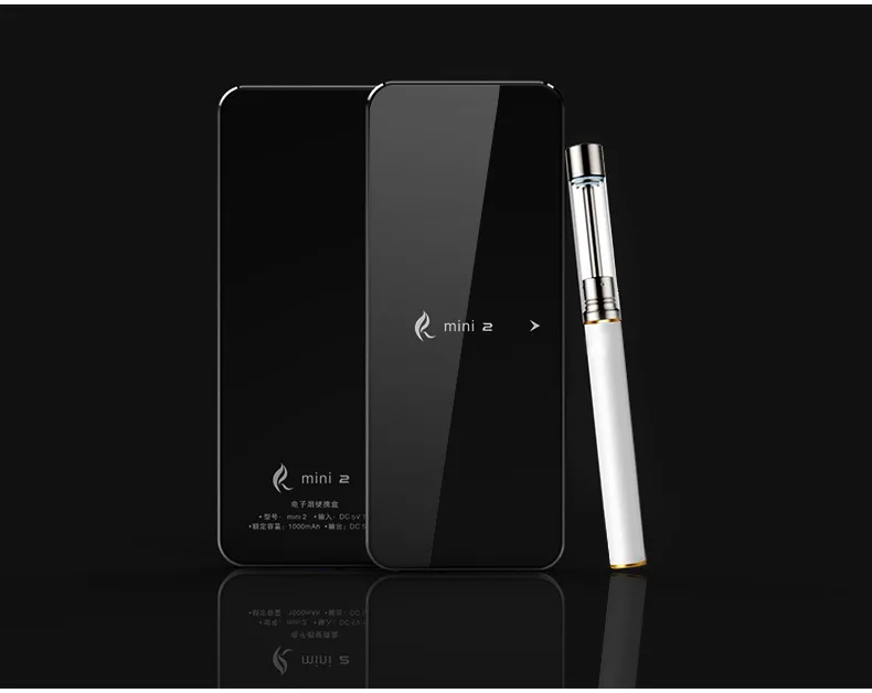 Электронная сигарета Vape pen 220 мАч с 1000 электронная испаритель 2 атомайзером