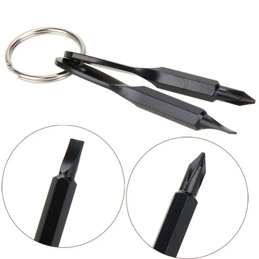 Многофункциональная отвертка EDC из нержавеющей стали крестовая набор ключей