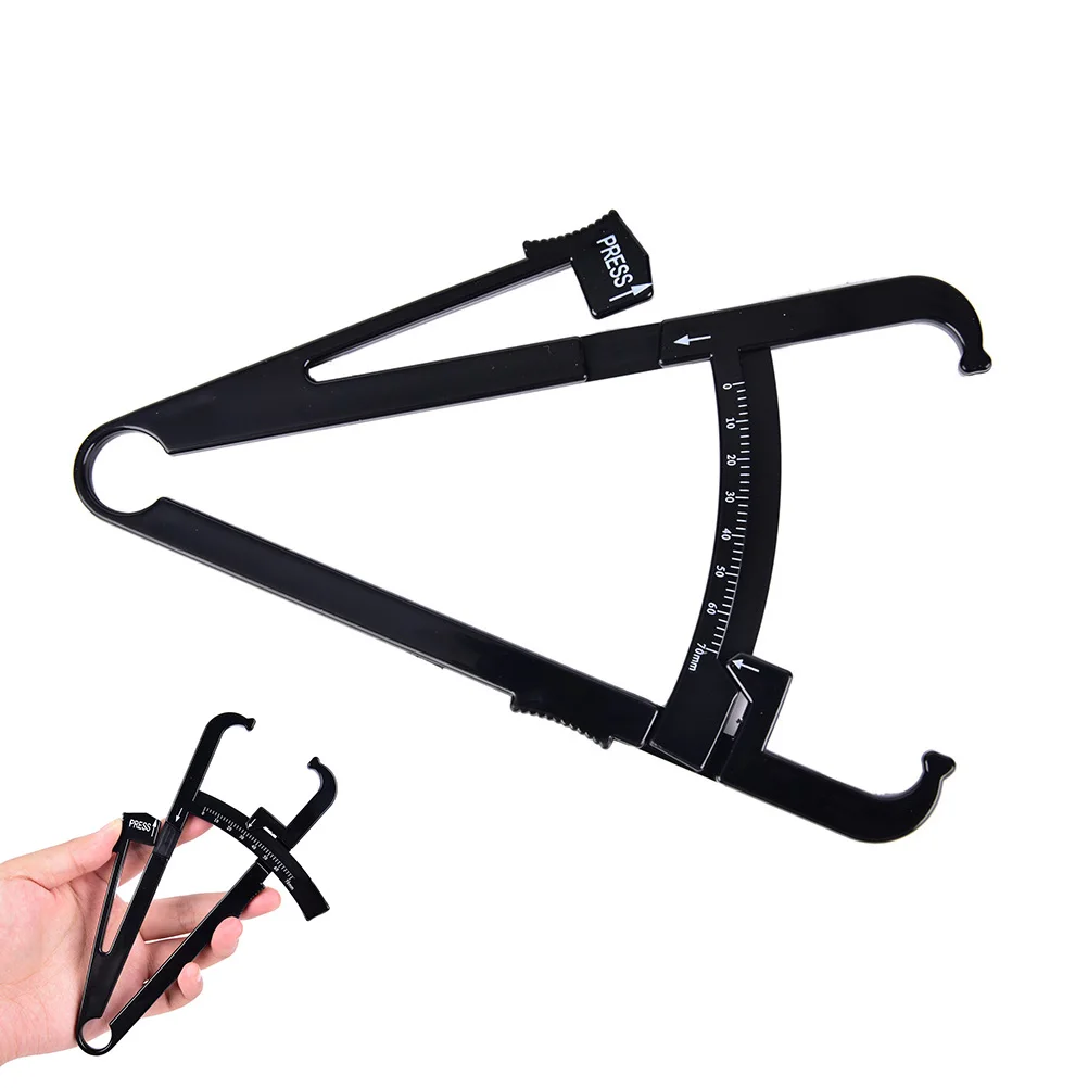 

1pcs Tester Body Fat Monitors Caliper Tester Fitness Keep Body Health Home Useful Hot Sell Portable Healthy Tool