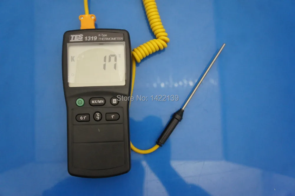 

New TSE TES1319 TES-1319 K-type Thermometer -50~1350 C