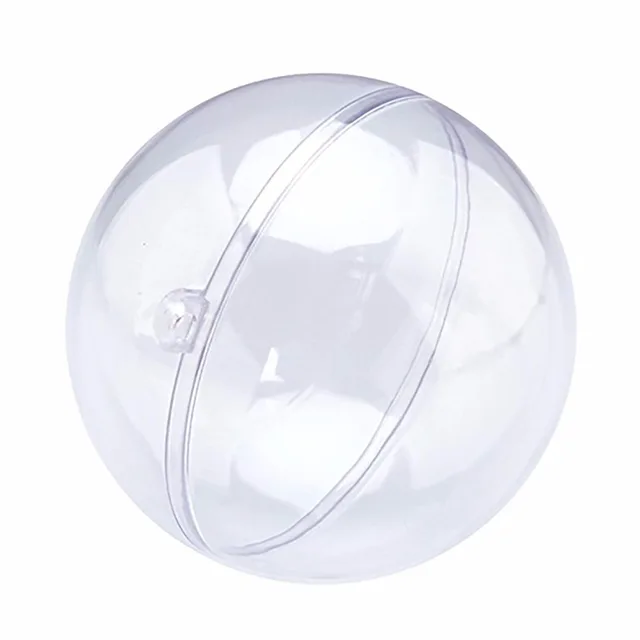 pack of 6 100mm clear diy plastic fillable christmas ball ornaments plastic fillable christmas ornaments