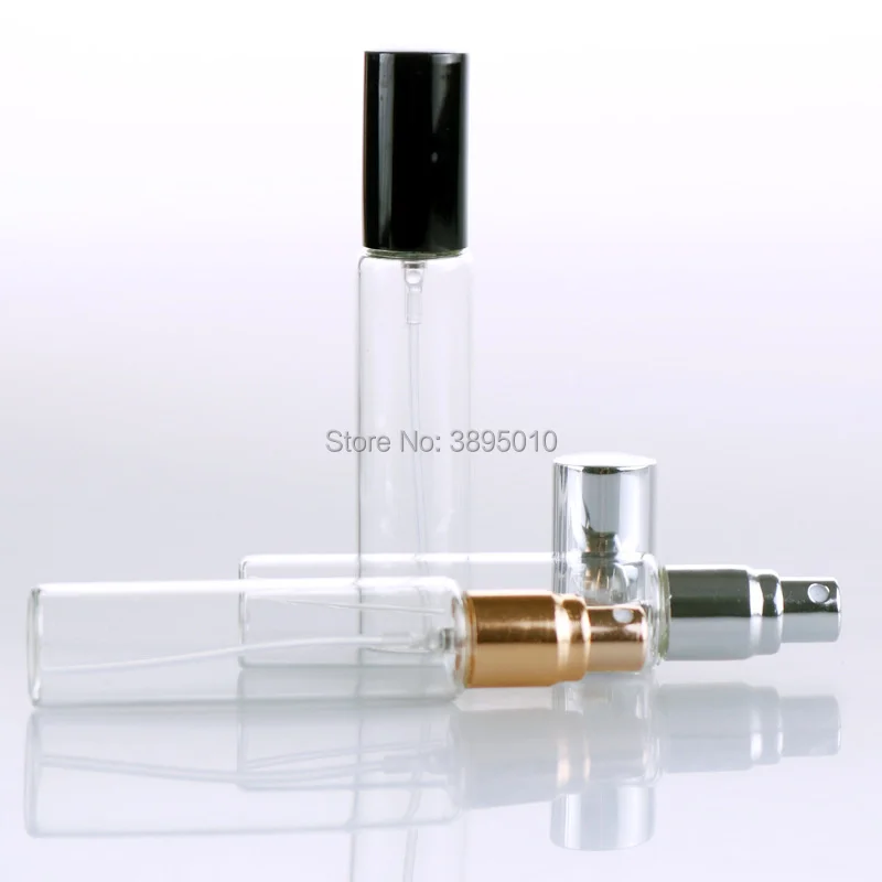 15ML 빈 유리 향수 스프레이 병 작은 화장품 용기 바이알 리필 분무기 포장 F487