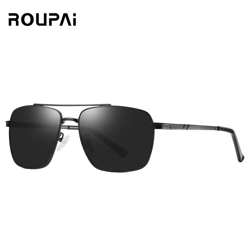 ROUPAI sunglasses men 2019 Vintage Polarized brand designer retro mirror fashing uv400 high quality driving sun glasses oculos | Аксессуары