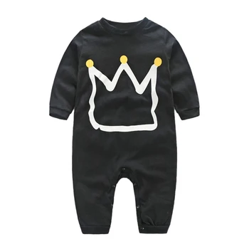 

Spring Baby Boy Rompers Long Sleeve Printing Newborn Cotton Rompers Jumpsuit Costumes